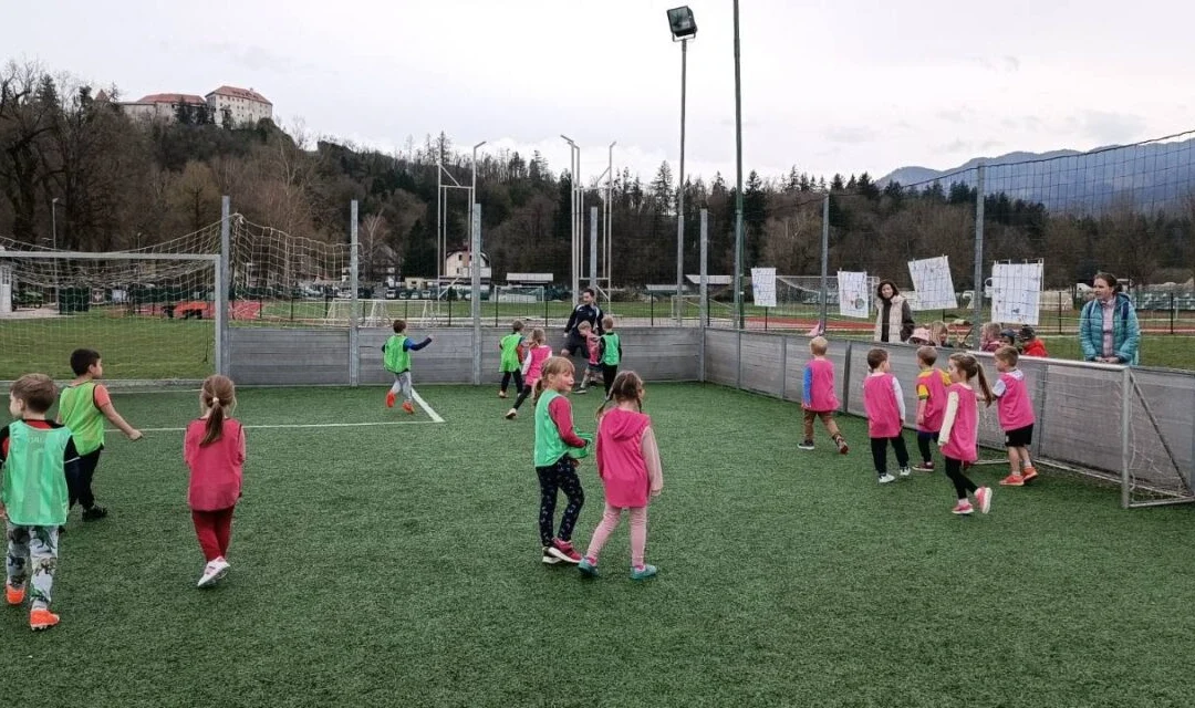VRTEC BLED in OŠ BLED – Zaključek nogometnega tečaja