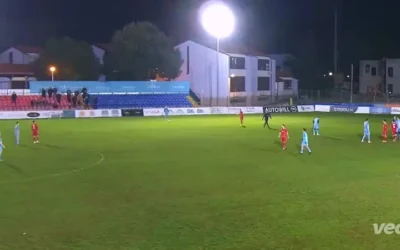 Spektakularen zadetek na pripravah v Umagu
