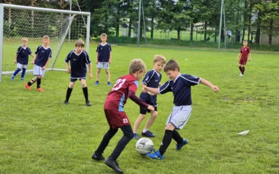 Selekcija U9 na prijateljski tekmi proti Triglavu