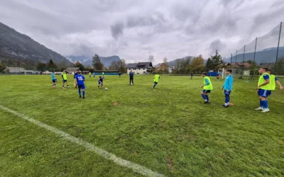 U15 s porazom proti Lescam in vidnim napredkom v igri